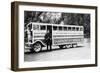 Tour Bus in Skagway, Alaska Photograph - Skagway, AK-Lantern Press-Framed Art Print