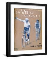 Tour De France, 17 July 1903-null-Framed Giclee Print