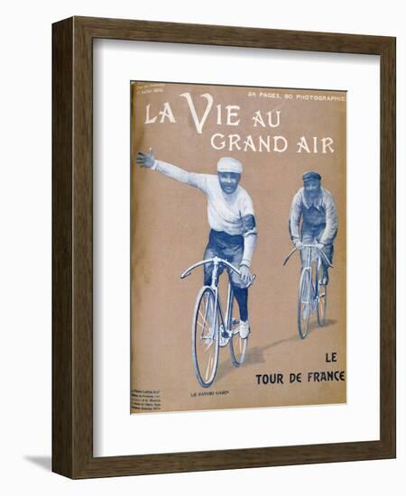 Tour De France, 17 July 1903-null-Framed Giclee Print