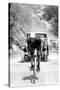 Tour De France 1929, 13th Leg Cannes/Nice on July 16 : Benoit Faure on the Braus Pass-null-Stretched Canvas