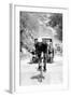 Tour De France 1929, 13th Leg Cannes/Nice on July 16 : Benoit Faure on the Braus Pass-null-Framed Photo