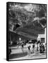 Tour De France 1929, 15th Leg Grenoble/Evian (Alps) on July 20: Antonin Magne Ahead-null-Framed Stretched Canvas