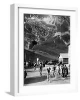 Tour De France 1929, 15th Leg Grenoble/Evian (Alps) on July 20: Antonin Magne Ahead-null-Framed Photo