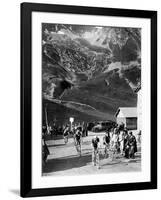 Tour De France 1929, 15th Leg Grenoble/Evian (Alps) on July 20: Antonin Magne Ahead-null-Framed Photo