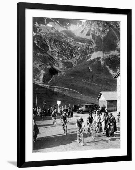 Tour De France 1929, 15th Leg Grenoble/Evian (Alps) on July 20: Antonin Magne Ahead-null-Framed Photo