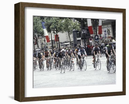 Tour de France Finals-null-Framed Photographic Print