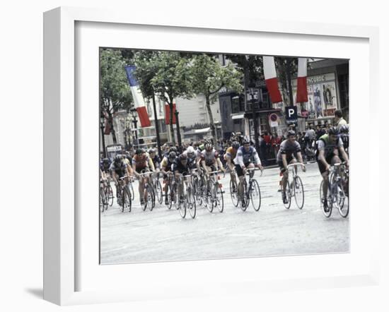 Tour de France Finals-null-Framed Photographic Print