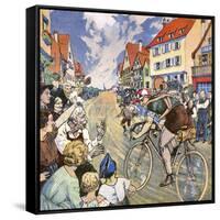 Tour de France Muller-null-Framed Stretched Canvas