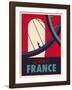 Tour de France-Spencer Wilson-Framed Art Print