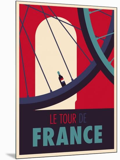 Tour de France-Spencer Wilson-Mounted Art Print