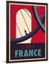 Tour de France-Spencer Wilson-Framed Giclee Print