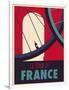 Tour de France-Spencer Wilson-Framed Giclee Print