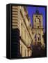 Tour De L'Horloge and Town Hall, Aix En Provence, Provence, France, Europe-John Miller-Framed Stretched Canvas