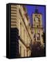 Tour De L'Horloge and Town Hall, Aix En Provence, Provence, France, Europe-John Miller-Framed Stretched Canvas