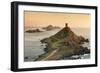 Tour De La Parata and the Islands of Iles Sanguinaires, Corsica, France, Mediterranean, Europe-Markus Lange-Framed Photographic Print