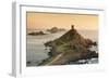 Tour De La Parata and the Islands of Iles Sanguinaires, Corsica, France, Mediterranean, Europe-Markus Lange-Framed Photographic Print