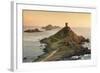 Tour De La Parata and the Islands of Iles Sanguinaires, Corsica, France, Mediterranean, Europe-Markus Lange-Framed Photographic Print