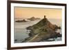 Tour De La Parata and the Islands of Iles Sanguinaires, Corsica, France, Mediterranean, Europe-Markus Lange-Framed Photographic Print