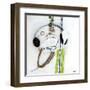 Tour de piste 4-Sylvie Cloutier-Framed Art Print