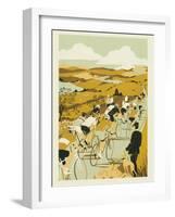 Tour De Yorkshire-Eliza Southwood-Framed Giclee Print