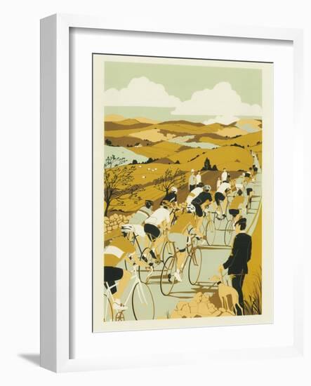 Tour De Yorkshire-Eliza Southwood-Framed Giclee Print