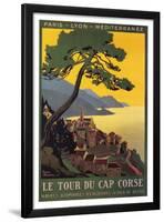 Tour Du Cap Corse-Roger Broders-Framed Art Print