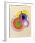 'Tour Eiffel', 1918-Robert Delaunay-Framed Giclee Print