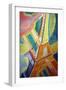 Tour Eiffel, 1926 (Oil on Canvas)-Robert Delaunay-Framed Giclee Print