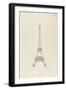 Tour Eiffel : élévation générale-Alexandre-Gustave Eiffel-Framed Giclee Print