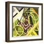 Tour Eiffel Et Jardin Du Champs De Mars, 1922-Robert Delaunay-Framed Giclee Print