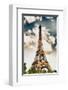 Tour Eiffel Tower Paris France-null-Framed Art Print