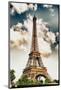 Tour Eiffel Tower Paris France-null-Mounted Art Print