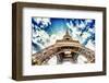 Tour Eiffel Wideangle View-null-Framed Art Print
