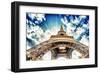 Tour Eiffel Wideangle View-null-Framed Art Print