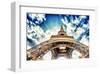 Tour Eiffel Wideangle View-null-Framed Art Print