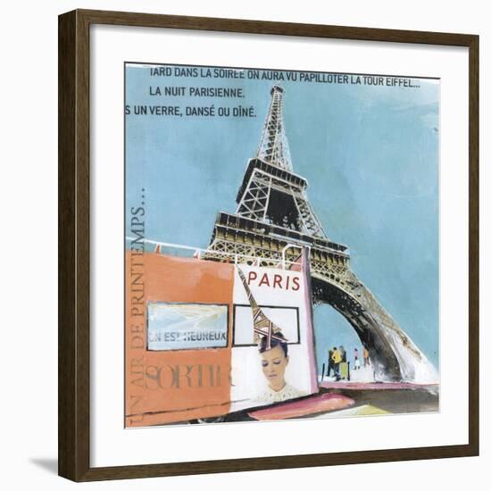 Tour Eiffel-Lizie-Framed Art Print