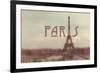 Tour Eiffel-Cora Niele-Framed Giclee Print