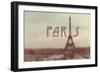 Tour Eiffel-Cora Niele-Framed Giclee Print