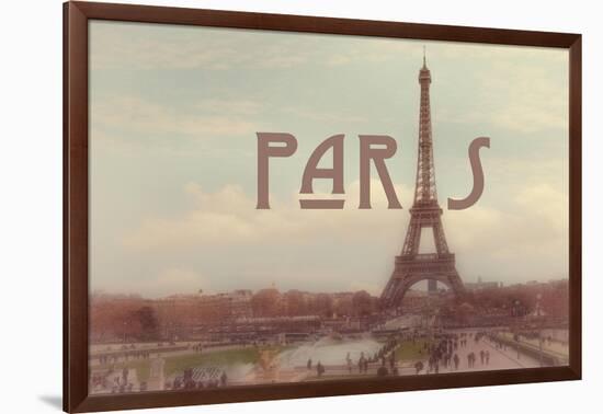 Tour Eiffel-Cora Niele-Framed Giclee Print