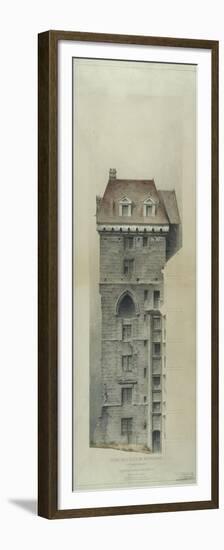 Tour Jean Sans Peur, Tower of John the Fearless-Huillard-Framed Premium Giclee Print