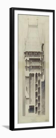 Tour Jean Sans Peur, Tower of John the Fearless-Huillard-Framed Premium Giclee Print
