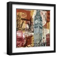 Tour London-Eric Yang-Framed Art Print