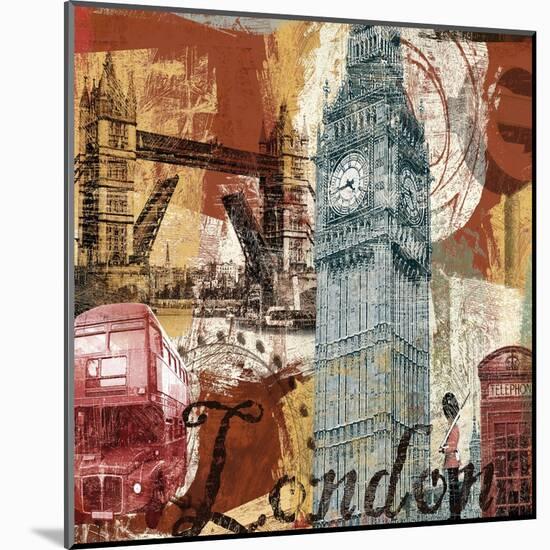 Tour London-Eric Yang-Mounted Art Print