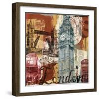 Tour London-Eric Yang-Framed Art Print