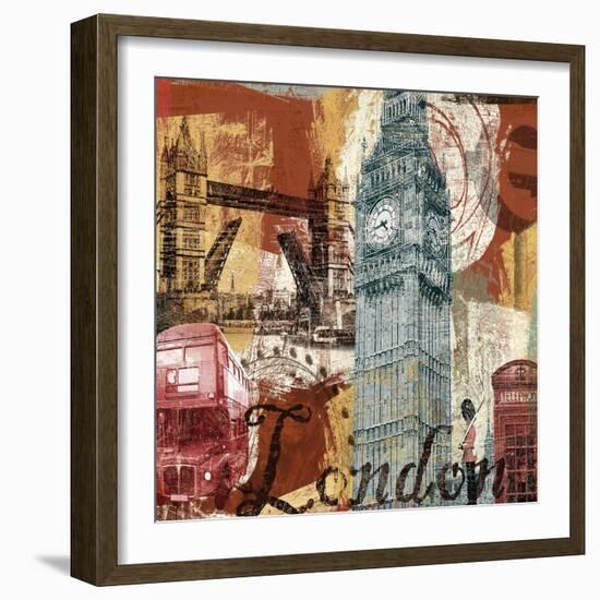 Tour London-Eric Yang-Framed Art Print