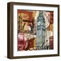 Tour London-Eric Yang-Framed Art Print