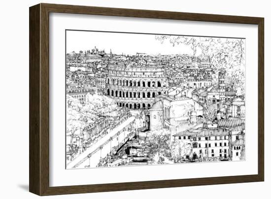 Tour of Europe III-Melissa Wang-Framed Art Print