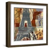 Tour Paris-Eric Yang-Framed Art Print