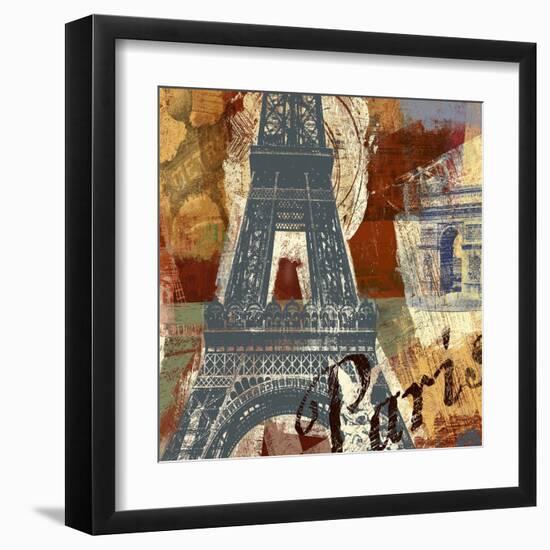 Tour Paris-Eric Yang-Framed Art Print