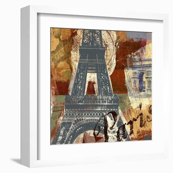 Tour Paris-Eric Yang-Framed Art Print